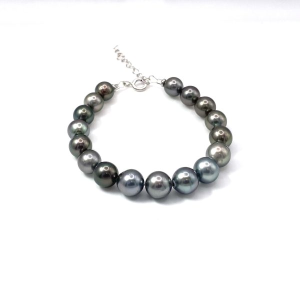 Bracelet de 17 Perles de Tahiti